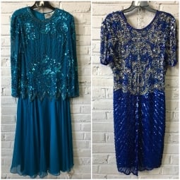 Beaded / Sequined Evening Dresses by the bundle